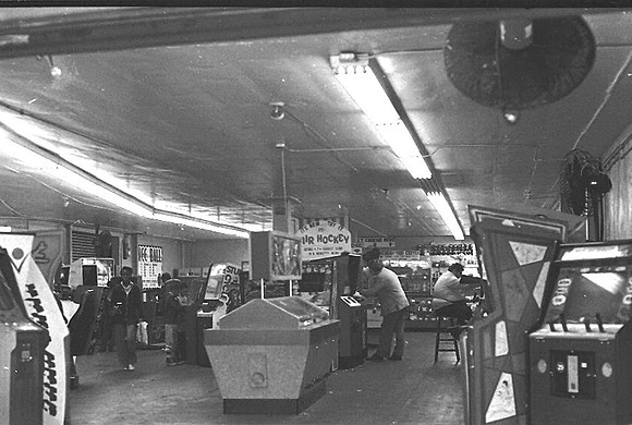Inside the arcade, March 1979