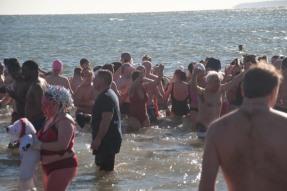 Coney Island New Year's Day Polar Bear Swim - 2009