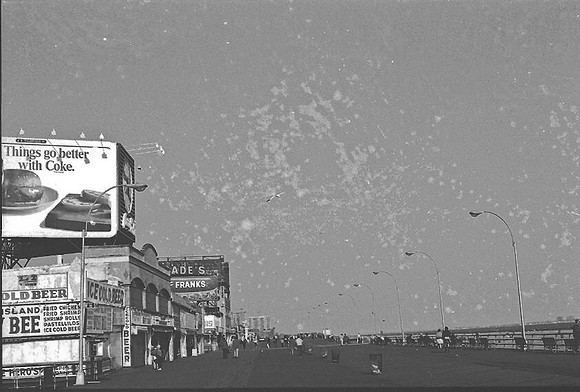 Coney Island Boardwalk, late 1960s