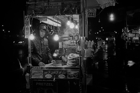rainy night, soggy pretzles