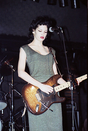 Holly Beth Vincent...billed as "HOLLY & THE ITALIANS"