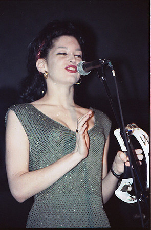 Holly Beth Vincent...billed as "HOLLY & THE ITALIANS"