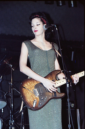 Holly Beth Vincent...billed as "HOLLY & THE ITALIANS"