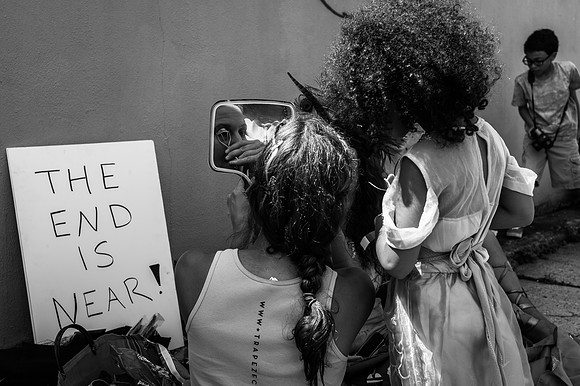 mermaid parade.  the end is near, be ready.