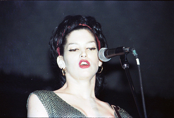 Holly Beth Vincent...billed as "HOLLY & THE ITALIANS"