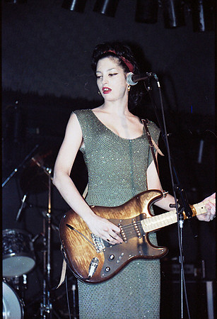 Holly Beth Vincent...billed as "HOLLY & THE ITALIANS"