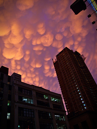 The sky after tonight's storm