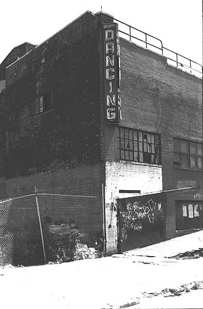 Back of Cha Cha's bar, Stillwell Ave & Boardwalk, July 1983