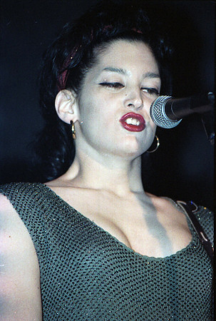 Holly Beth Vincent...billed as "HOLLY & THE ITALIANS"