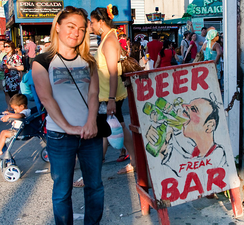 Bridget @ the Freak Bar, Coney Island