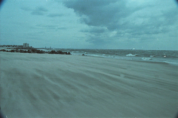 Brighton Beach facing Manhattan Beach, February, 1993