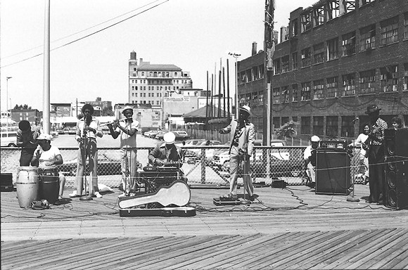 Music by Stauch's Bath House, July 1983