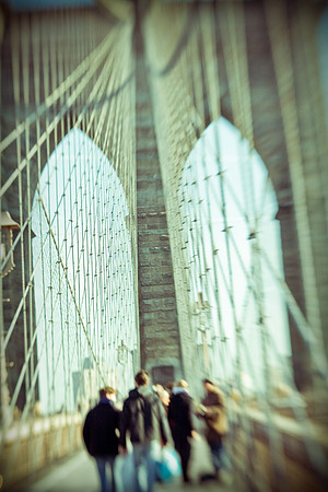 On the Brooklyn Bridge