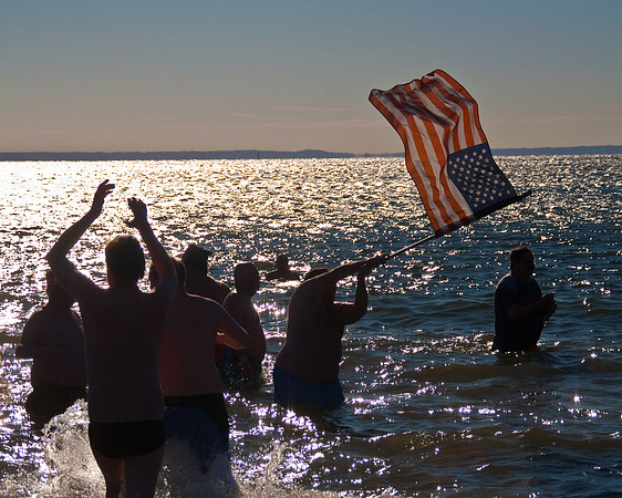 Coney Island New Year's Day Polar Bear Swim - 2009