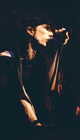 Stiv Bators singing for The Wanderers