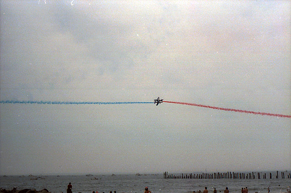 Air Show over Coney Island Beach, July 4Th Weekend, 1986