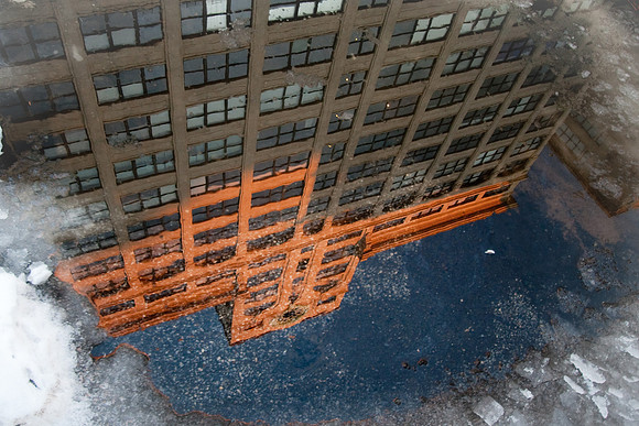 Snow in DUMBO