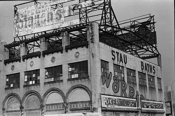 Stauch's Bath House post Warriors movie, March 1979