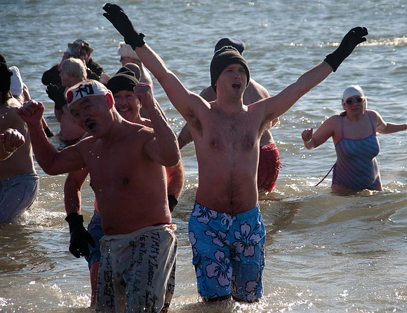 Coney Island New Year's Day Polar Bear Swim - 2009
