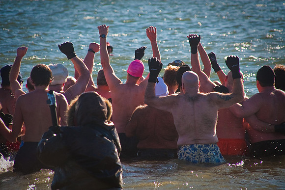 Coney Island New Year's Day Polar Bear Swim - 2009