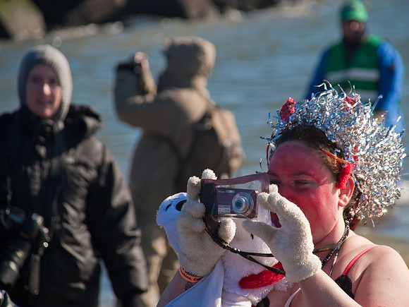 Coney Island New Year's Day Polar Bear Swim - 2009