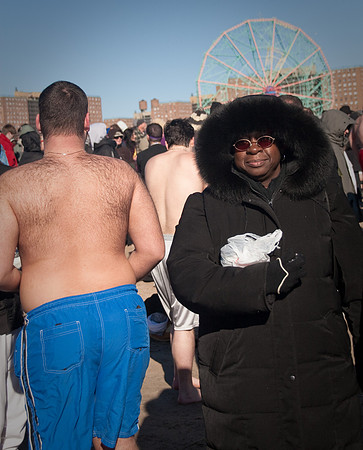 Coney Island New Year's Day Polar Bear Swim - 2009