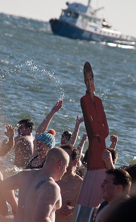 Coney Island New Year's Day Polar Bear Swim - 2009
