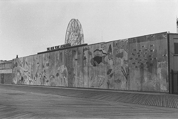 Aquarium Mural, March 1979