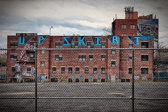 "Upskirt" Graffiti
