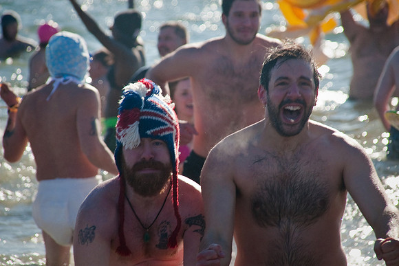 Coney Island New Year's Day Polar Bear Swim - 2009
