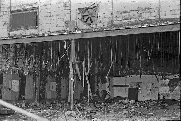 Coney Island vacant building, November 1978