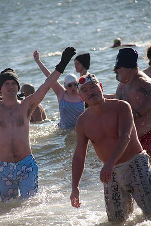 Coney Island New Year's Day Polar Bear Swim - 2009