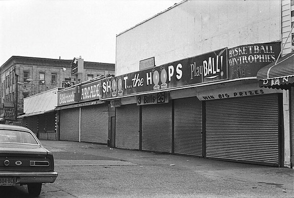Bowery Street between Henderson Walk and Jones Walk, March 1979