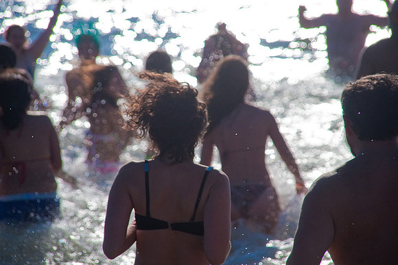 Coney Island New Year's Day Polar Bear Swim - 2009