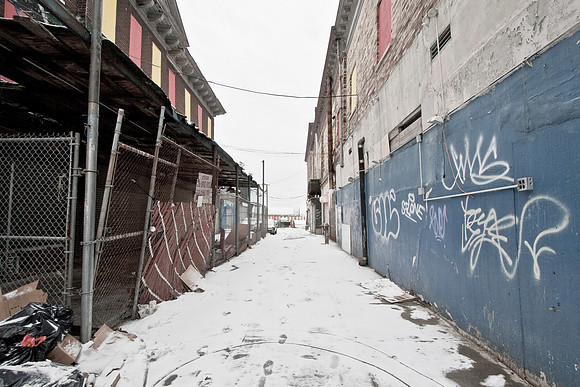 Coney Island in the Snow