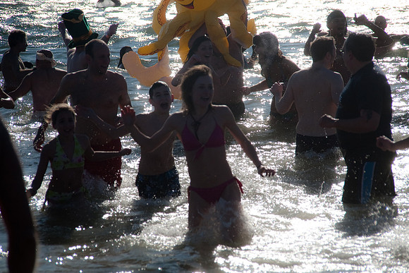 Coney Island New Year's Day Polar Bear Swim - 2009