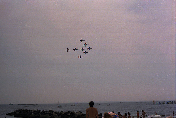 Air Show over Coney Island Beach, July 4Th Weekend, 1986